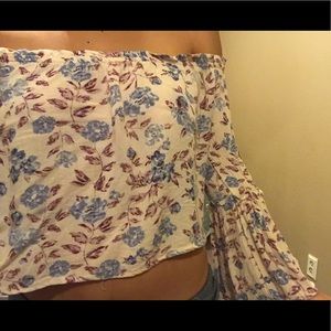 Floral top for sale (:
